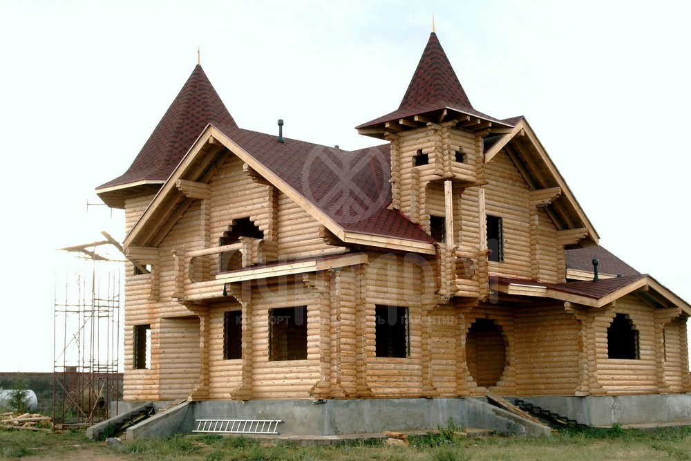 Дом из бревна